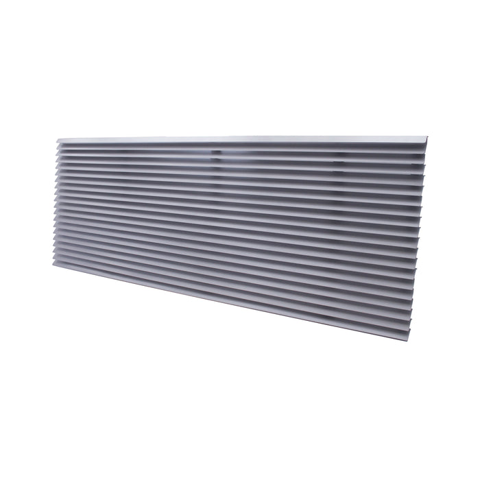 PTAC Extruded Architectural Grille - Silver