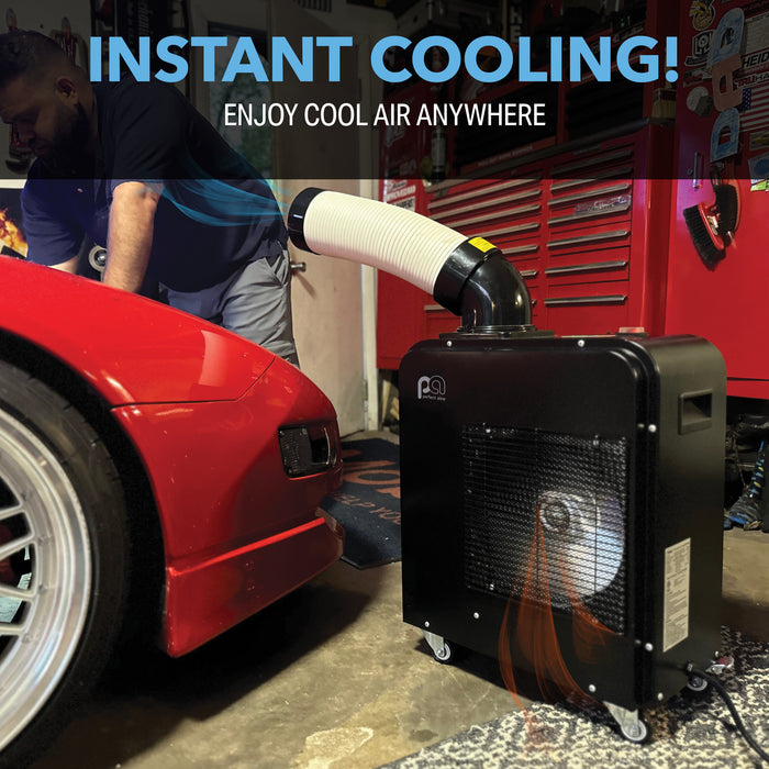 7,000 BTU Portable Indoor Outdoor Spot Cooler, No Installation Needed
