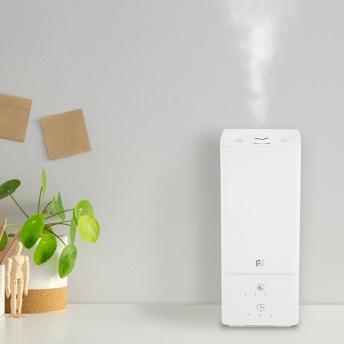0.5 Gallon Top-Fill Ultrasonic Cool Mist Humidifier with Aromatherapy Function and Color-Changing Night Light