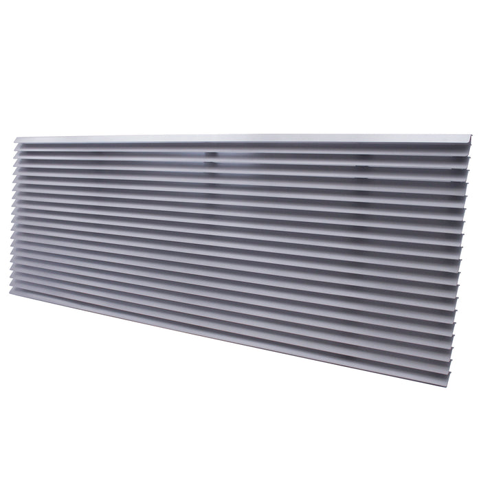 PTAC Extruded Architectural Grille - Silver