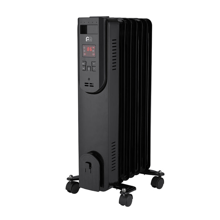 24" 600/900/1500W Digital Oil-Filled Heater with Remote