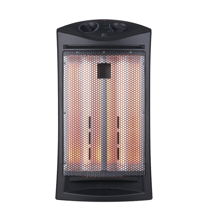 1500/750W Infrared Radiant 22" Tower Heater, Black