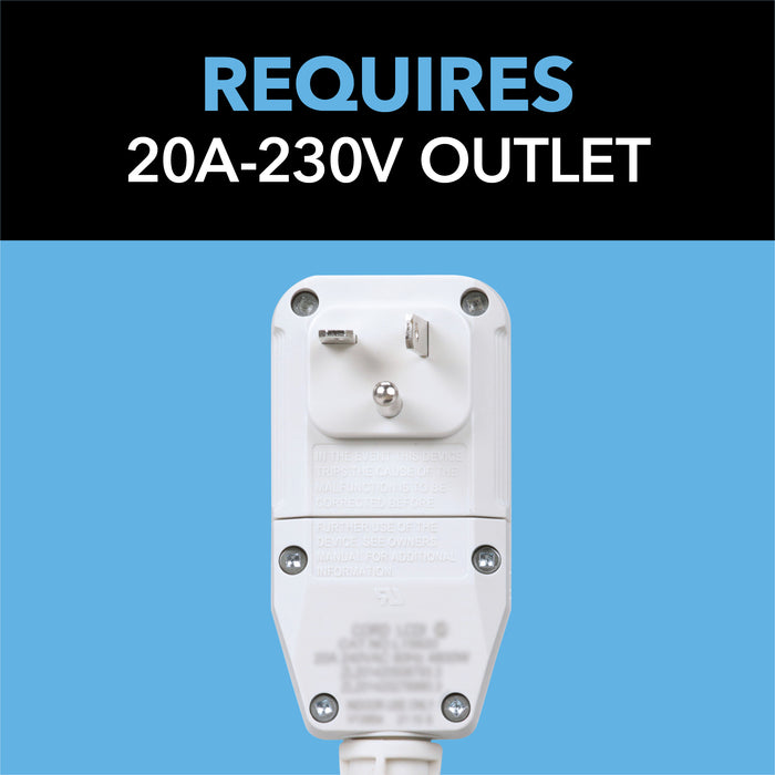 25,000 BTU Inverter Energy Star Window AC, 230V