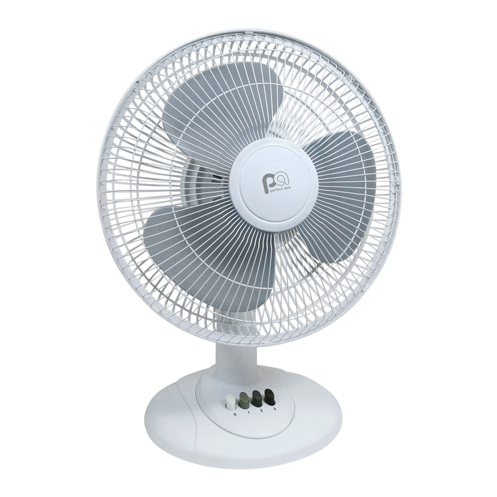 12" Table Top Fan with 3 Cooling Speeds and Oscillation Function