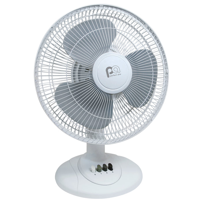 12" Table Top Fan with 3 Cooling Speeds and Oscillation Function