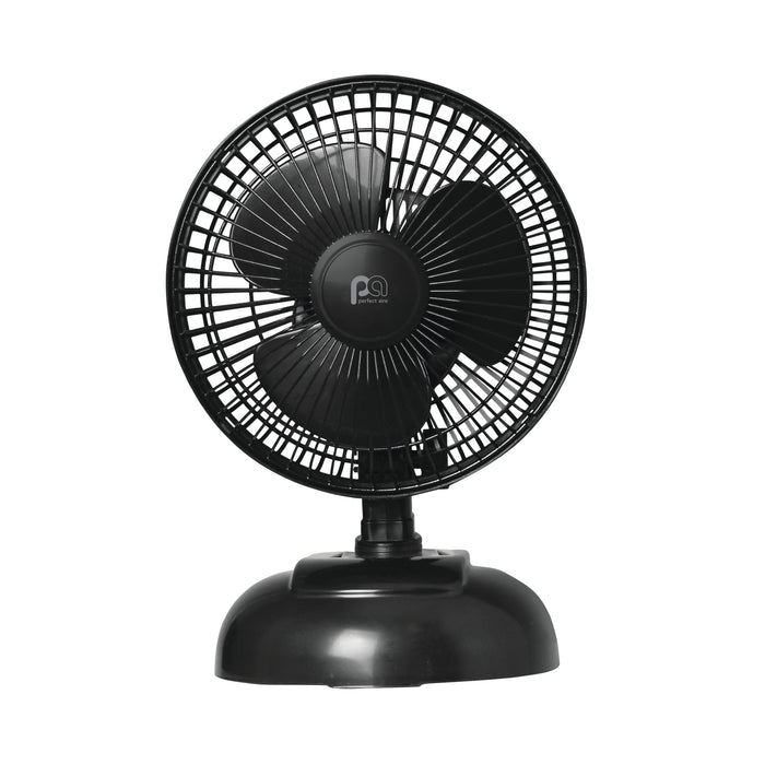 2-in-1 6" Clip-On Fan with Table Top Adapter and Fully Adjustable Fan Head