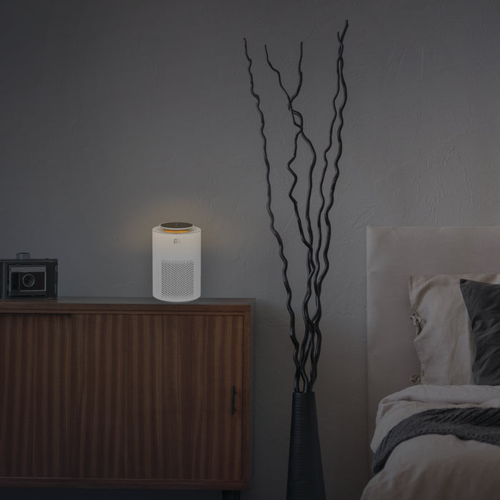 Desktop H13 HEPA Air Purifier with 3-Stage Filtration, Quiet Operation, and Child Lock