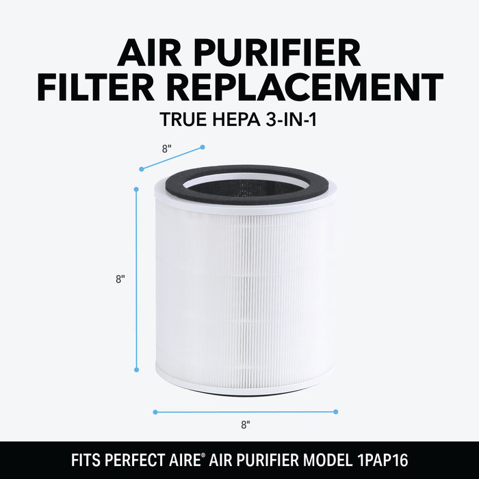 Replacement filter for 1PAP16 16-inch HEPA Air Purifier