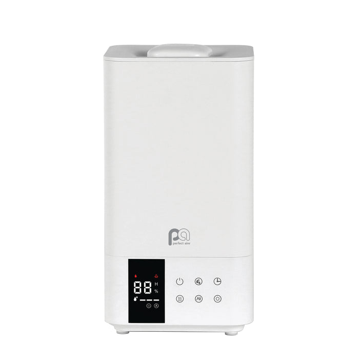 1.32 Gallon Ultrasonic Cool/Warm Mist Hybrid Humidifier with top-fill tank, remote control
