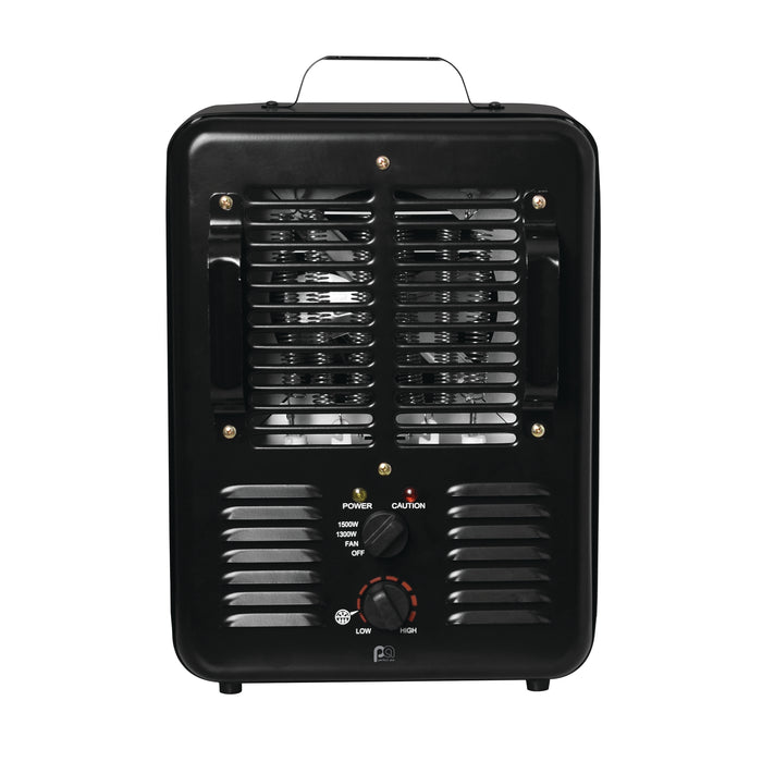 15" 1500/1300W Milkhouse Heater with 2 Prong Power Cord