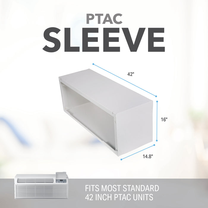 PTAC Wall Sleeve with Drain Kit