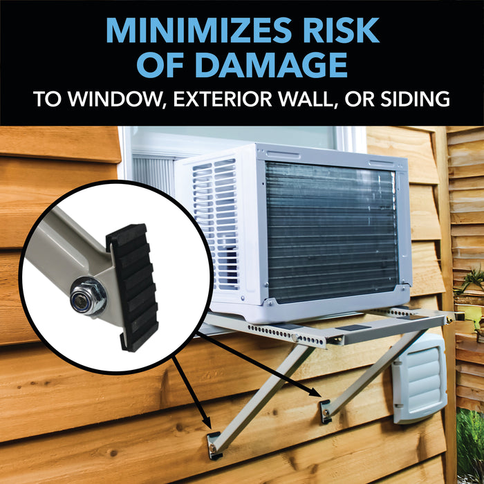 Universal Window Air Conditioner Support Bracket for Units up to 25,000 BTU