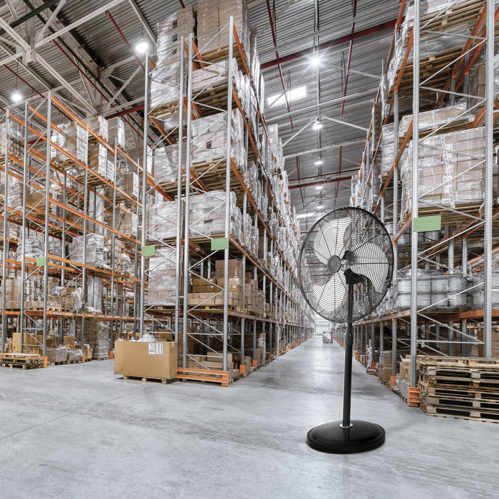 20" Heavy-Duty Oscillating High Velocity Pedestal Fan