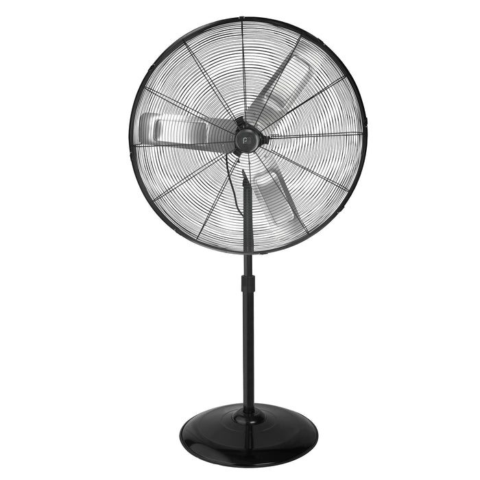 30" Heavy-Duty Oscillating High Velocity Pedestal Fan