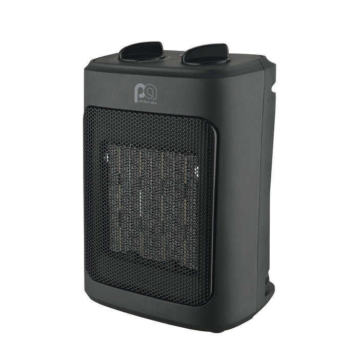 9" 1500/900/750W Ceramic Heater with Fan-Only Mode