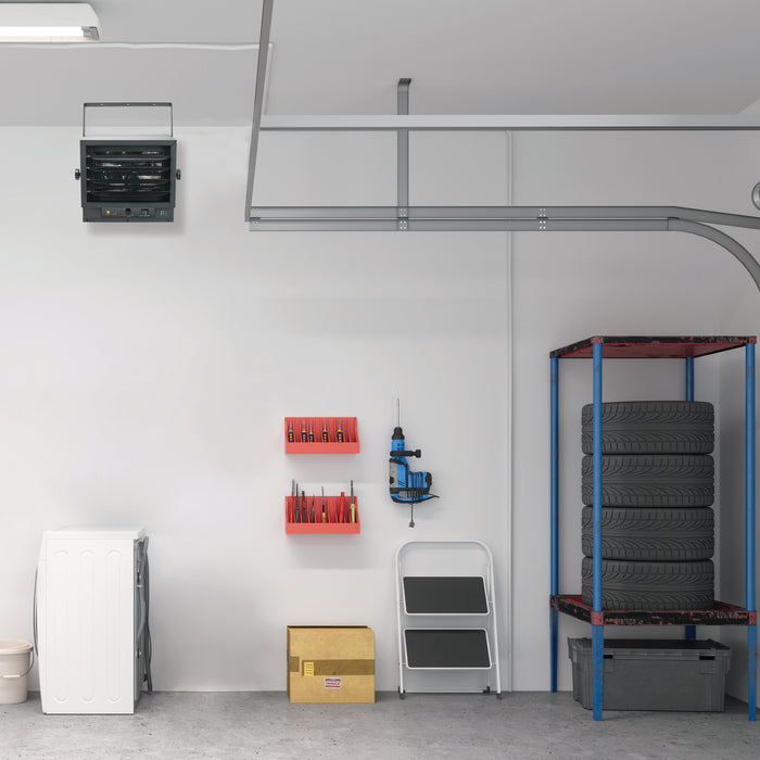 5,000/4,000/3,000W 240V Ceiling Mount Garage Utility Heater