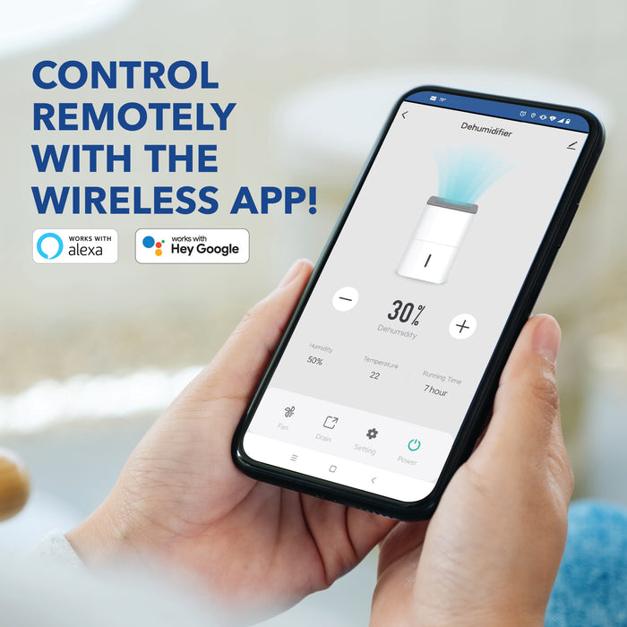 310 Pint Commercial Dehumidifier with Drain Hose for Basements, Garages, Warehouses, and Job Sites