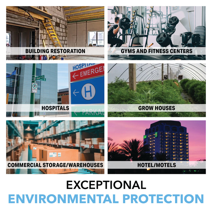 310 Pint Commercial Dehumidifier with Drain Hose for Basements, Garages, Warehouses, and Job Sites