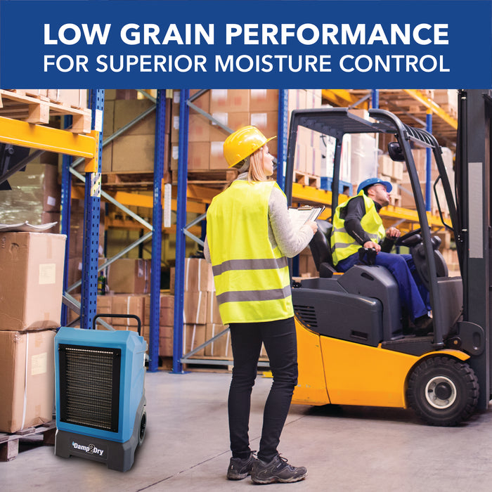 310 Pint Commercial Dehumidifier with Drain Hose for Basements, Garages, Warehouses, and Job Sites