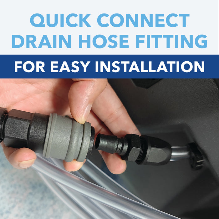 310 Pint Commercial Dehumidifier with Drain Hose for Basements, Garages, Warehouses, and Job Sites