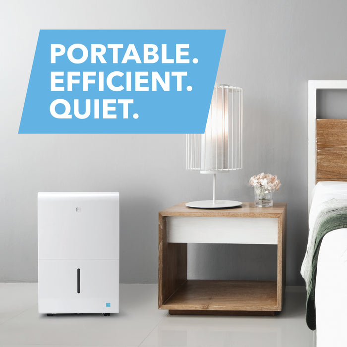 50-Pint ENERGY STAR Dehumidifier With Built-In Pump to Drain up to 16' Vertical Feet