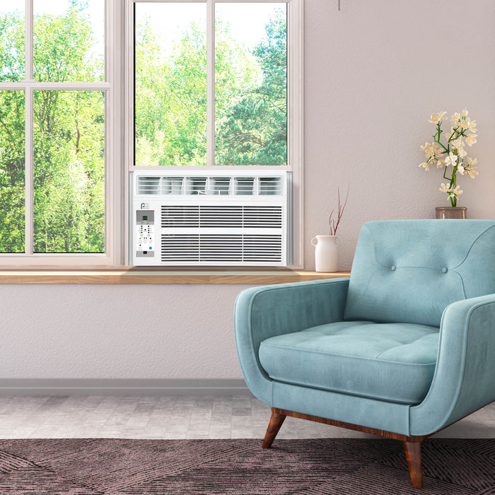 6,000 BTU 115V Electronic Window Air Conditioner with Follow-Me Remote Control