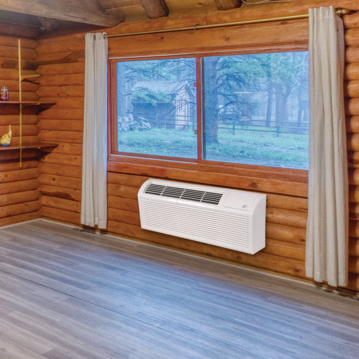 12,000 BTU 230V PTAC w/ 5.0 kW Electric Heat Assist