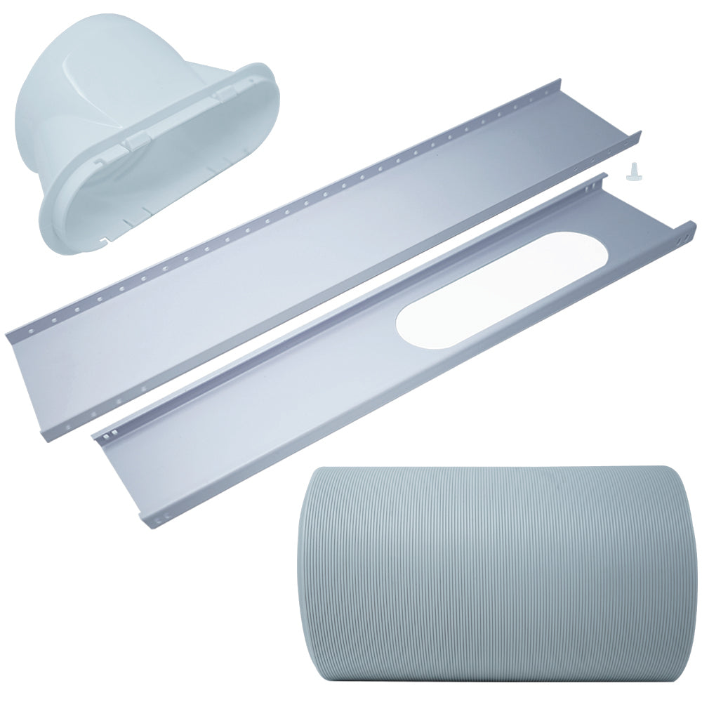 Portable Air Conditioner Replacement Window Exhaust Kit, 5.92" diamete