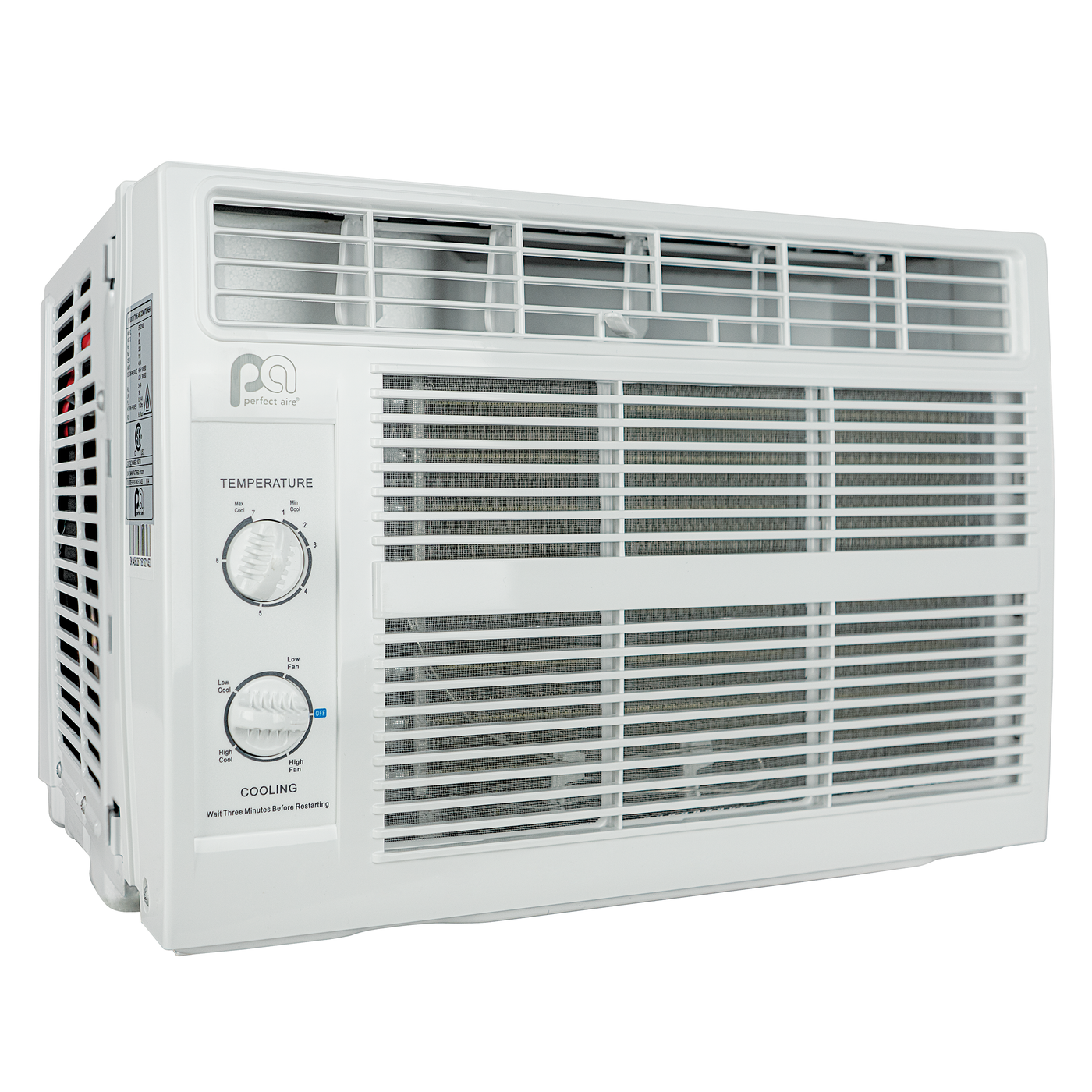 5,000 BTU 115V Compact Mechanical Window Air Conditioner — Perfect Aire