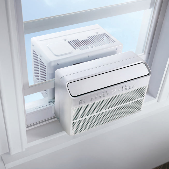 10,000 BTU 115V Energy Star U-Shaped Inverter Window Air Conditioner with Wireless Smart Controls