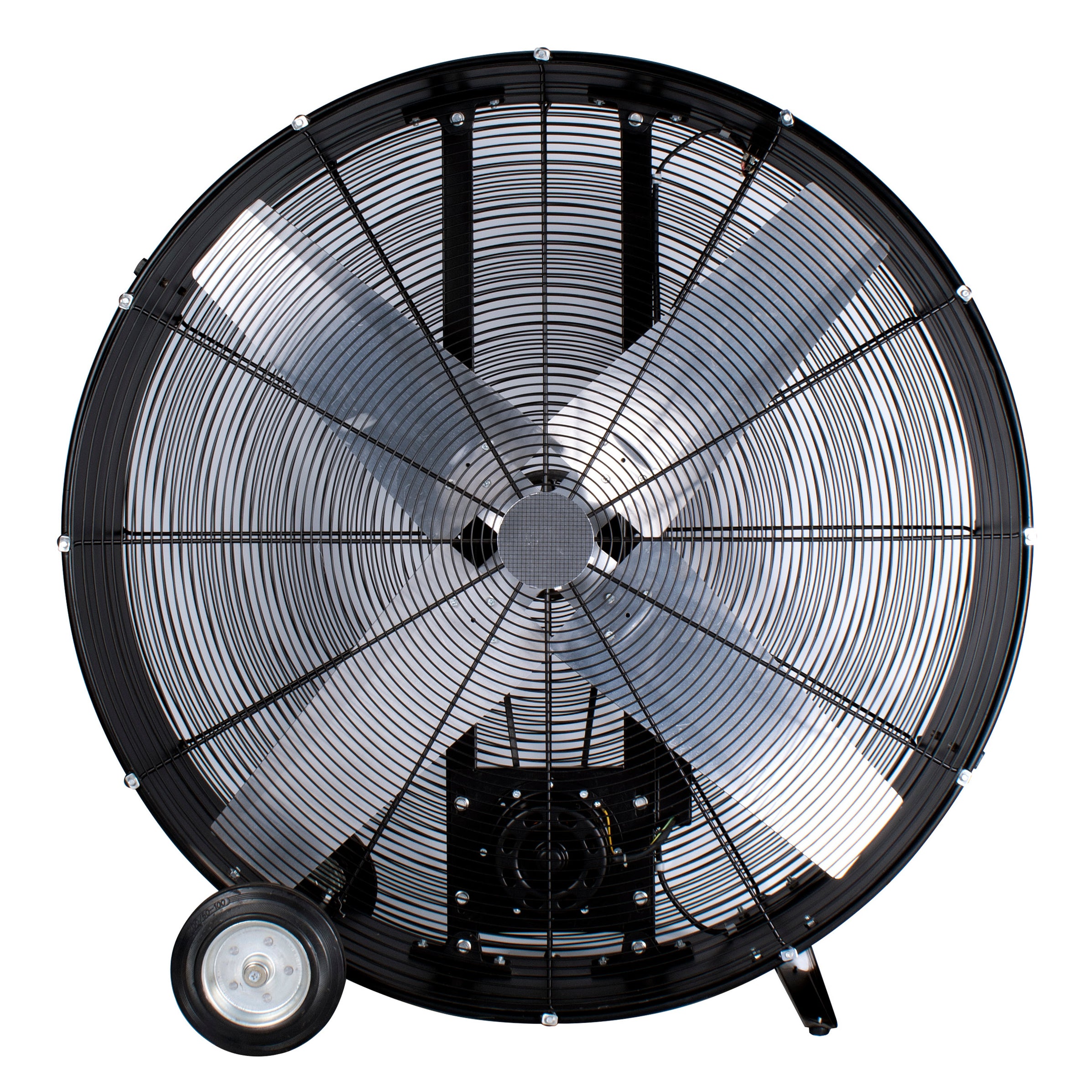36” HighVelocity Belt Drive Drum Fan with IndustrialGrade Aluminum B