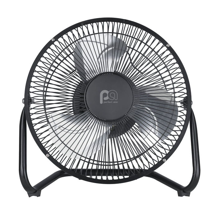 9” High Velocity Fan with Adjustable Tilting Head, 3 Speed Settings —  Perfect Aire