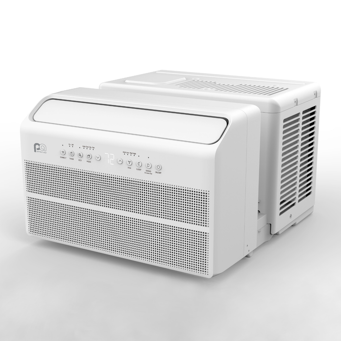 12,000 BTU 115V Energy Star U-Shaped Inverter Window Air Conditioner with Wireless Smart Controls