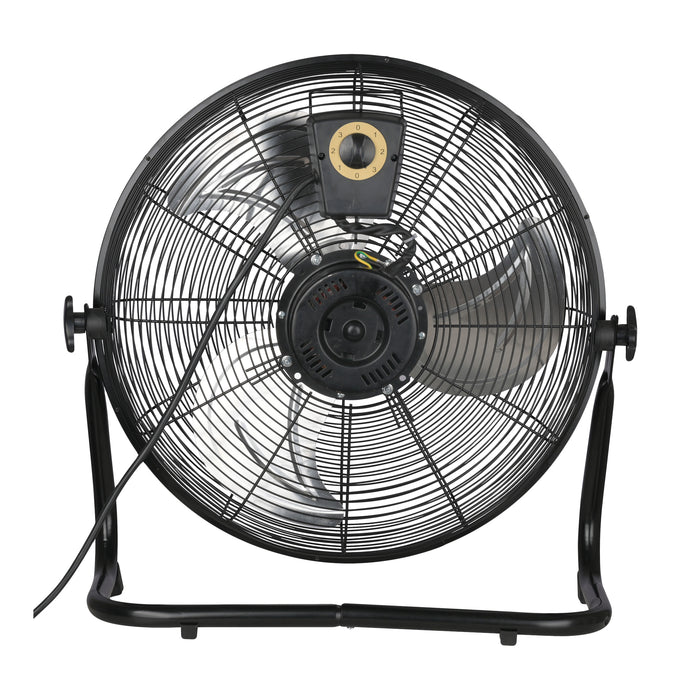 18” High Velocity Fan with Adjustable Tilting Head, 3 Speed Settings